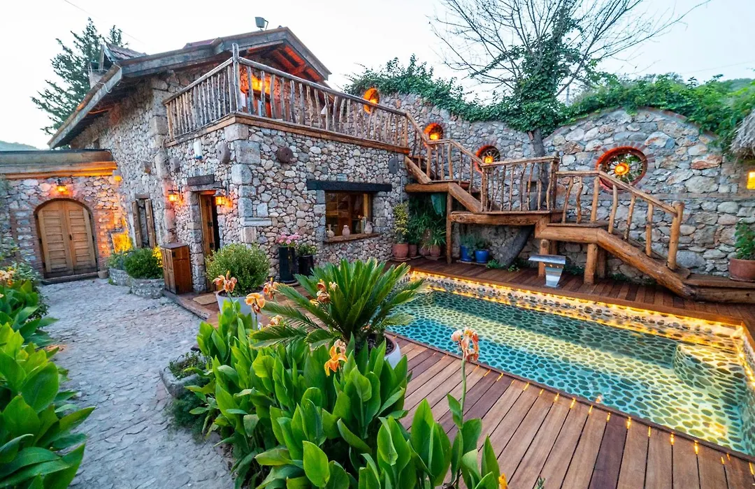 LEVISSI LODGE OTANTIC STONE VILLA in KAYAKOY-1